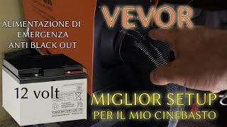 cinebasto Vevor miglior setup a 12 volt [upl. by At455]