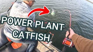 Dragging for Blue Catfish at Powerton Lake IL [upl. by Laersi]