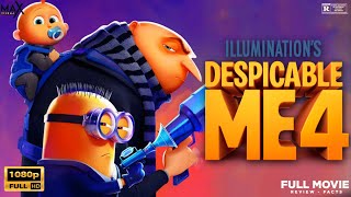 Despicable Me 4 2024 Movie In English  Steve Carell Kristen  Despicable Me 4 Review amp Facts [upl. by Athena]