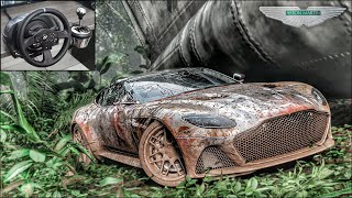 Rebuilding a ASTON MARTIN DBS Superleggera  Forza Horizon 5  Thrustmaster T300RS Gameplay [upl. by Aseral]