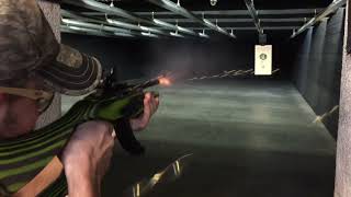 Shooting a full auto open bolt Ruger 1022 in 22LR [upl. by Licna]