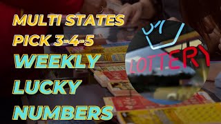 Multi States Weekly Lucky Lottery Numbers 🐔 November 24 Lottery Suggestions [upl. by Dennard188]