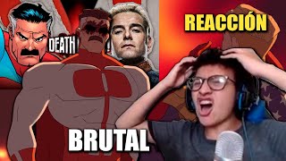 REACCIÓN a OmniMan VS Homelander Invincible VS The Boys  DEATH BATTLE [upl. by Mitzi817]