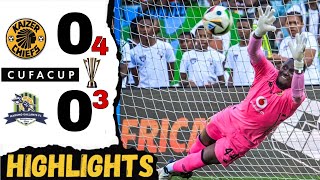 Kaizer Chiefs 04vs 30 Marumo Gallants Highlights CUFA CUP [upl. by Woodford]