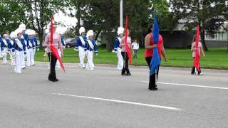 Lamphere High School Marching Band  Memorial Day Parade 5282011  Part 3 [upl. by Paradies]