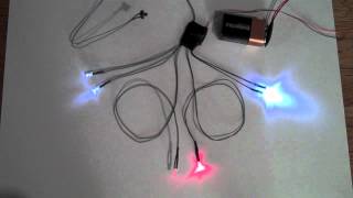 Wig wag circuit for Diecast with White and Red LEDs [upl. by Lancelot356]