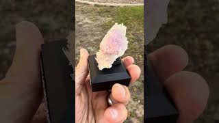 Fluorite on Rhodochrosite and Quartz [upl. by Rollie668]