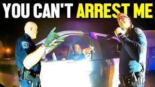 quotLegal Expertquot Turns A Traffic Stop Into An Arrest For No Reason [upl. by Allina]