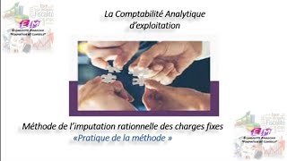 Pratique de la méthode de limputation rationnelle [upl. by Alad]