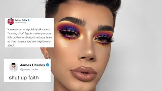 homophobic woman tries to come for james charles AND FAILS [upl. by Masera]