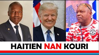 Haitien nan USA nan kouri tanpèt Donald Trump lan rive selon anbasadè Paul Altidor nan mikro Rudy [upl. by Nosniv]