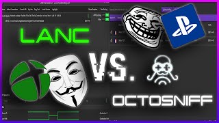 LANC VS OctoSniff  Network Sniffer Comparison Educational purposes ONLY [upl. by Yanttirb198]