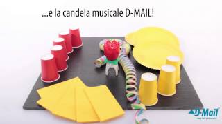 Candela musicale per torta [upl. by Oswald]