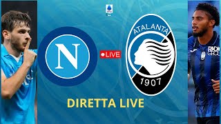 NAPOLIATALANTA 03 DIRETTA LIVE  CRONACA LIVEREACTION [upl. by Dilks]