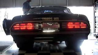 installed sequential LED tail lights in a Pro Street 77 Trans Am [upl. by Kelda]