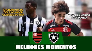 Flamengo x Botafogo  Melhores Momentos  Brasileirão Sub17 2024 [upl. by Normandy910]