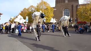 Tunbridge Wells Puppetry Festival Parade 2024 Tonna Doichead Tobari Paraid Feis Puipéid [upl. by Rhoda]