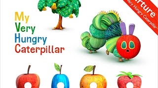 My Very Hungry Caterpillar Part 1  Best iPad app demo for kids  Ellie [upl. by Wexler39]