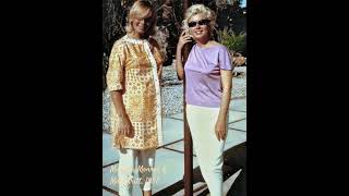 Marilyn Monroe with May Britt at Frank Sinatras home in 1961 [upl. by Epuladaugairam]