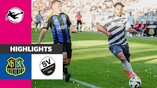 1 FC Saarbrücken gegen SV Sandhausen 01 Höhepunkte Tor  3 Liga 202425 [upl. by Eserahs234]