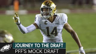 Scouting Defensive Linemen and Pro Football Focus Mock Draft  Journey to the Draft [upl. by Ciri723]