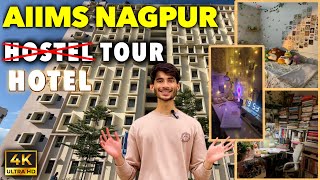 BEST AND CHEAPEST HOSTEL EVER Hostel tour AIIMS NAGPUR [upl. by Odlopoel]