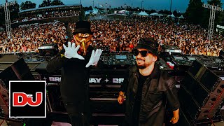 Claptone B2B Dombresky  Breakaway festival Ohio [upl. by Enywtna]