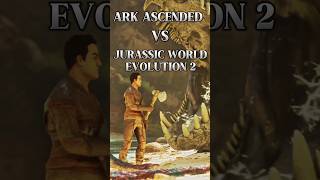 ARK ASCENDED VS JURASSIC WORLD EVOLUTION 2 DINOS ark sigma shorts memes arksurvivalascended [upl. by Retsel]