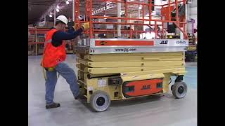 JLG Scissor ES Training [upl. by Ohploda]