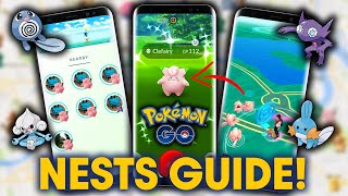 HOW TO FIND SPECIFIC SHINY POKEMON IN POKEMON GO NESTS EXPLAINED [upl. by Gareri]