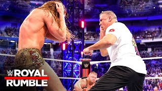 Full WWE Royal Rumble 2023 highlights [upl. by Nesyrb]