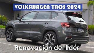 Nuevo Volkswagen Taos 2024  Todos los cambios precios equipamiento y motor [upl. by Schaper]