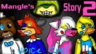 Mangles Story 2 VOICEOVER FNAF comic [upl. by Mroz75]