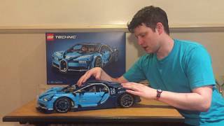 Lego Technic Bugatti Chiron Impressions [upl. by Asfah978]