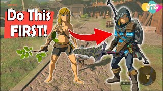 Get OVERPOWERED at the VERY BEGINNING of the Game in Zelda Tears of the Kingdom [upl. by Aniles]