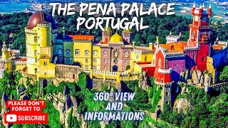 quotDiscover Pena Palace Explore Portugals Fairytale Castle in Stunning 360° Virtual Tour amp Historyquot [upl. by Iral]