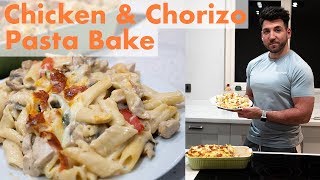 MEALS WITH MARTY  Chicken amp Chorizo Pasta Bake [upl. by Daza185]