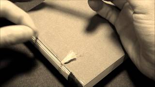 Bookbinding 101 Prior to Case Making [upl. by Dublin]