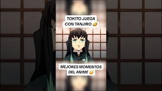 Tokito juega con tanjiro mejores momentos 🤣🤣 kimetsunoyaiba demonslayer tanjiro tokito [upl. by Dulci]