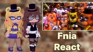 Fnia react to Every Freddy in a Nutshell Gacha Club Gacha x Fnaf [upl. by Gideon]