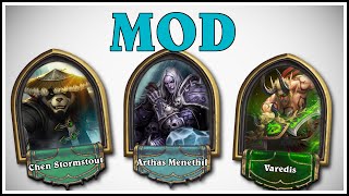 Hearthstone A Custom Mod Play as Death Knight Monk and Demon Hunter [upl. by Esined]