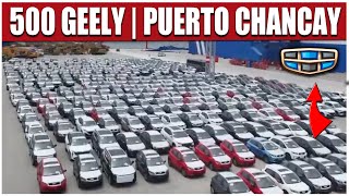 Puerto de Chancay 500 unidades GEELY ingresaron al país [upl. by Napier]