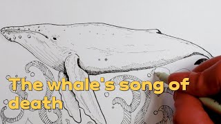 How to draw Mandala for Beginners  whale mandala art  whale drawing  StepbyStep Mandala [upl. by Vasiliu]