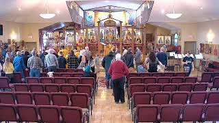 Divine Liturgy  Sunday October 27 2024 at St Hermans Orthodox Church in Edmonton AB CA [upl. by Conger]