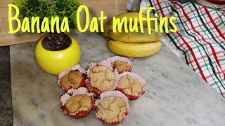 Banana Oat Muffins Recipe By FARIMAM COOKINGYummy and simple [upl. by Potash366]