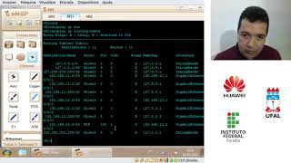 Curso Huawei HCIA  Roteamento estático e rota default [upl. by Caundra807]