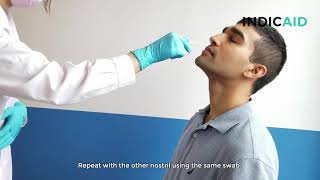 INDICAID COVID19 Rapid Antigen Test  How to Use Professional Use [upl. by Assener905]