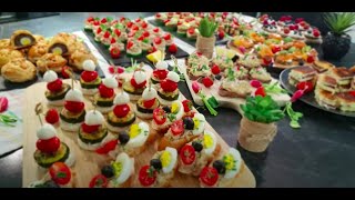 10 idées damuse bouche pour garnir un buffet dînatoire de fêtes 🔝👌بالعربية و الفرنسية [upl. by Cissy417]