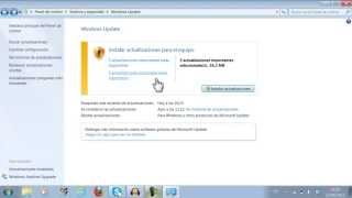 Como configurar las actualizaciones en windows 7 [upl. by Flanagan491]