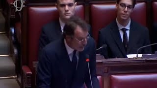 Alessandro Preziosi legge alla Camera lultimo discorso di Matteotti [upl. by Nitram508]